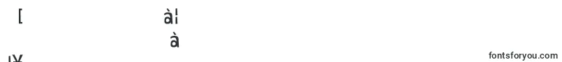 Handdrawnshapes-Schriftart – bengalische Schriften